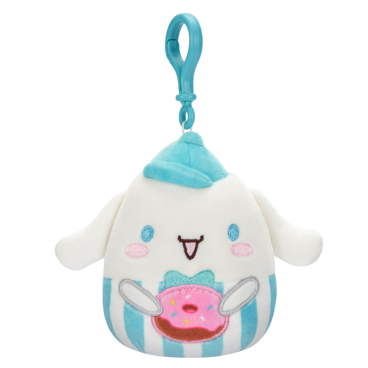 Cinnamoroll Squishmallow Plush Mascot Clip (Donut) Accessory License 2 Play