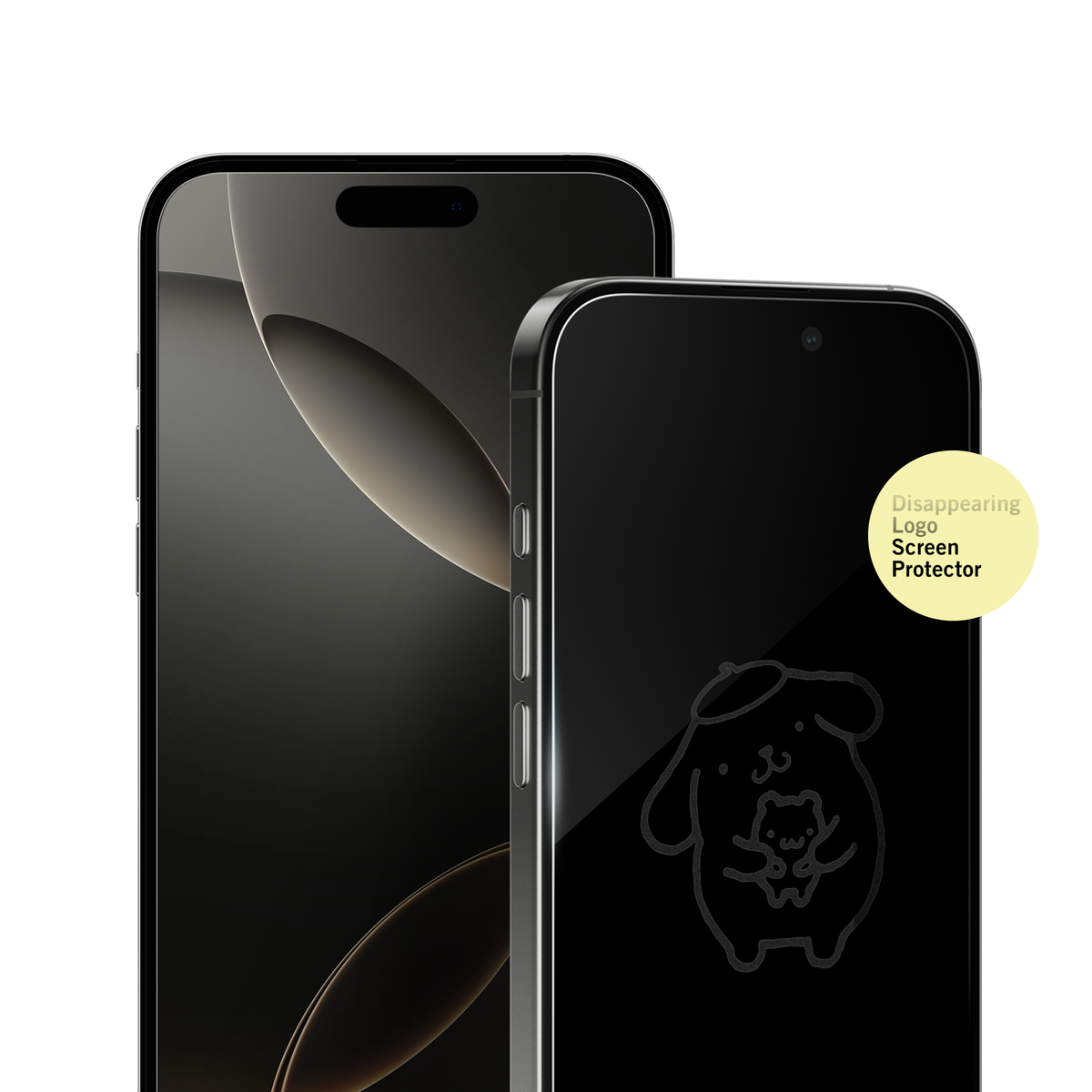 Pompompurin x Screen Skinz Hug iPhone Clear Screen Protector Screen Skinz