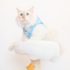 Cinnamoroll x Sassy Woof Cat Step-In Harness (Clouds)