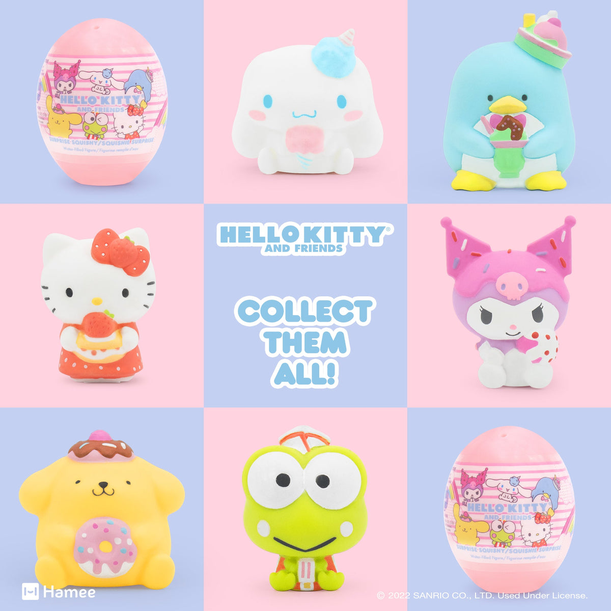 Hello Kitty and Friends Sweets Capsule Squishies (Series 2)