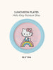 Hello Kitty x Studio Oh! Rainbow Skies Luncheon Plates