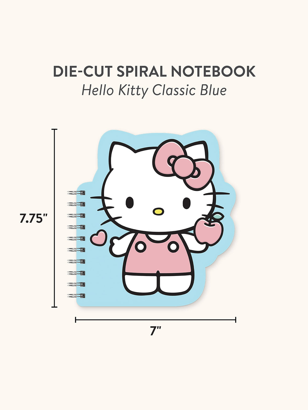Hello Kitty x Studio Oh! Classic Blue Die-Cut Notebook