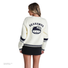 Hello Kitty x The Wild Collective Seattle Seahawks Cropped Cardigan Apparel The Wild Collective
