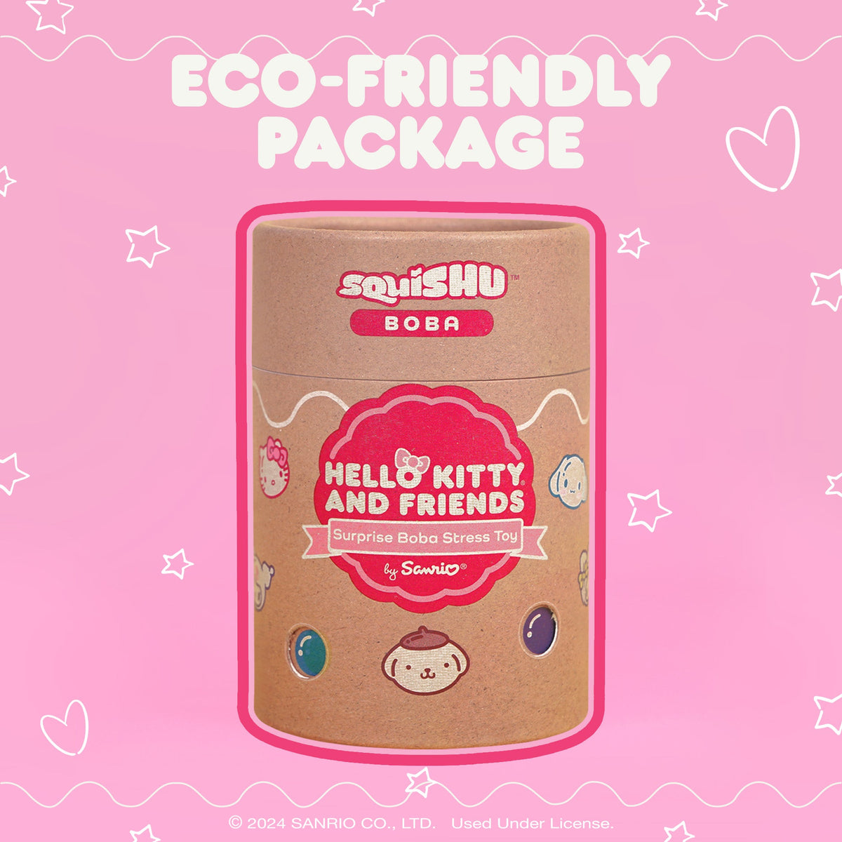 Hello Kitty and Friends Boba Tea Capsule SquiSHU (Series 1) Toys&Games Hamee.com - Hamee US