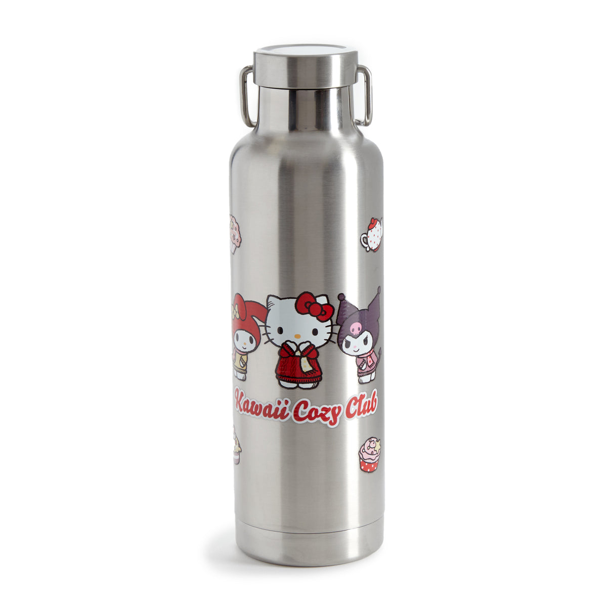 Hello Kitty and Friends Stainless Steel Water Bottle (Kawaii Cozy Club) Travel Culture Studio