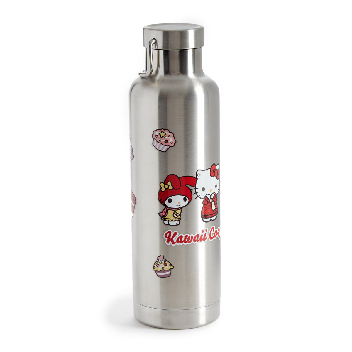 Hello Kitty and Friends Stainless Steel Water Bottle (Kawaii Cozy Club) Travel Culture Studio