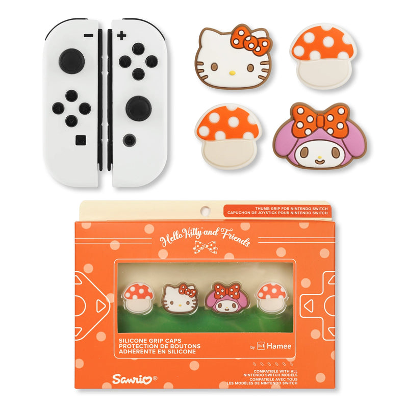 Hello Kitty and Friends Mushroom Nintendo Switch Grip Caps (Hello Kitt