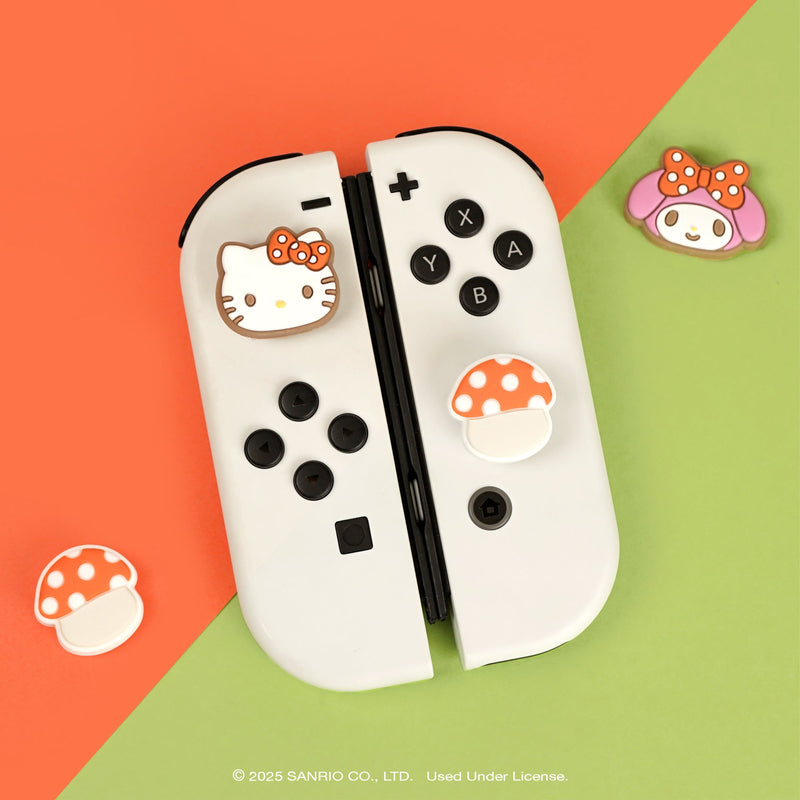 Hello Kitty and Friends Mushroom Nintendo Switch Grip Caps (Hello Kitt