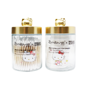 Hello Kitty x The Crème Shop Premium Reusable Jar Set (Gold) Beauty The Crème Shop   