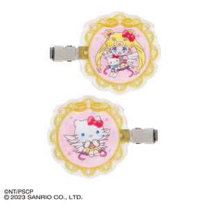Pretty Guardian Sailor Moon Cosmos Hair Clips (Hello Kitty) Accessory Japan Original   