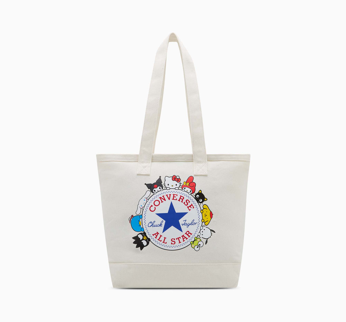 DROPS 3/20-3/25 - Converse x Hello Kitty and Friends Canvas Tote Bag (White) Bags HADDAD