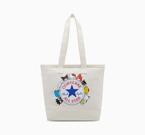 DROPS 3/20-3/25 - Converse x Hello Kitty and Friends Canvas Tote Bag (White) Bags HADDAD
