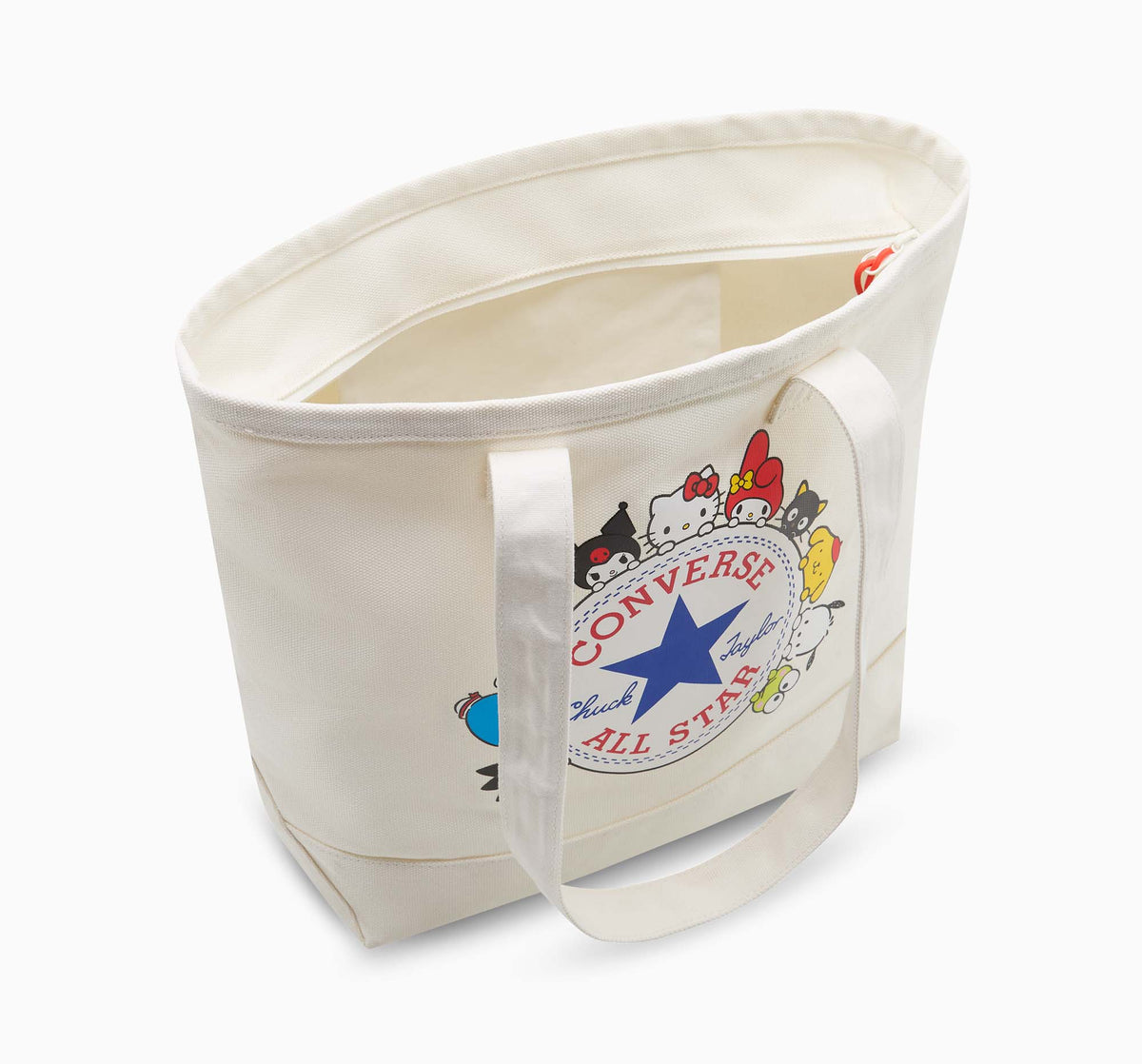 DROPS 3/20-3/25 - Converse x Hello Kitty and Friends Canvas Tote Bag (White) Bags HADDAD