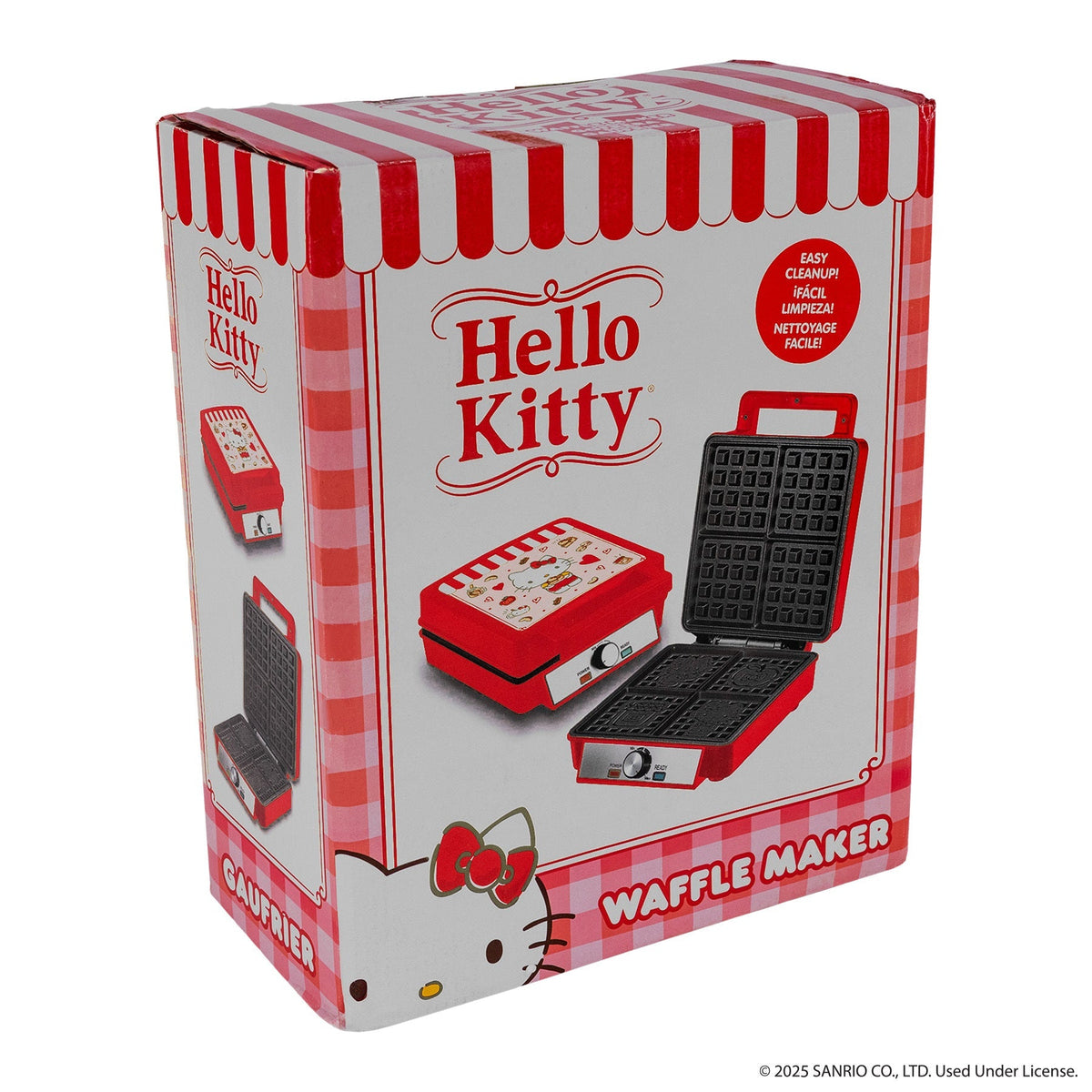 Hello Kitty Deluxe Waffle Maker (Red)