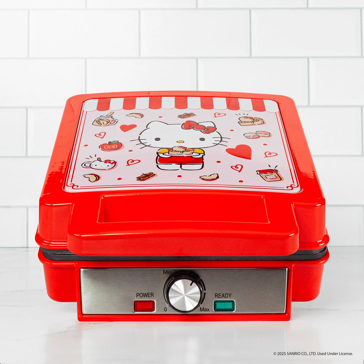 Hello Kitty Deluxe Waffle Maker (Red)