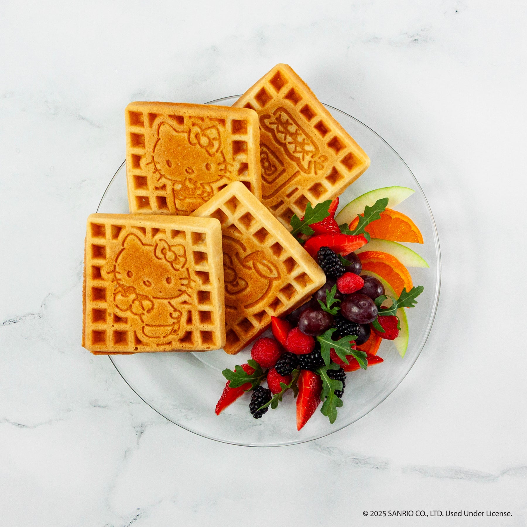 Hello Kitty Deluxe Waffle Maker (Red)
