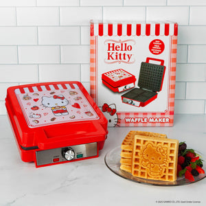 Hello Kitty Deluxe Waffle Maker (Red)