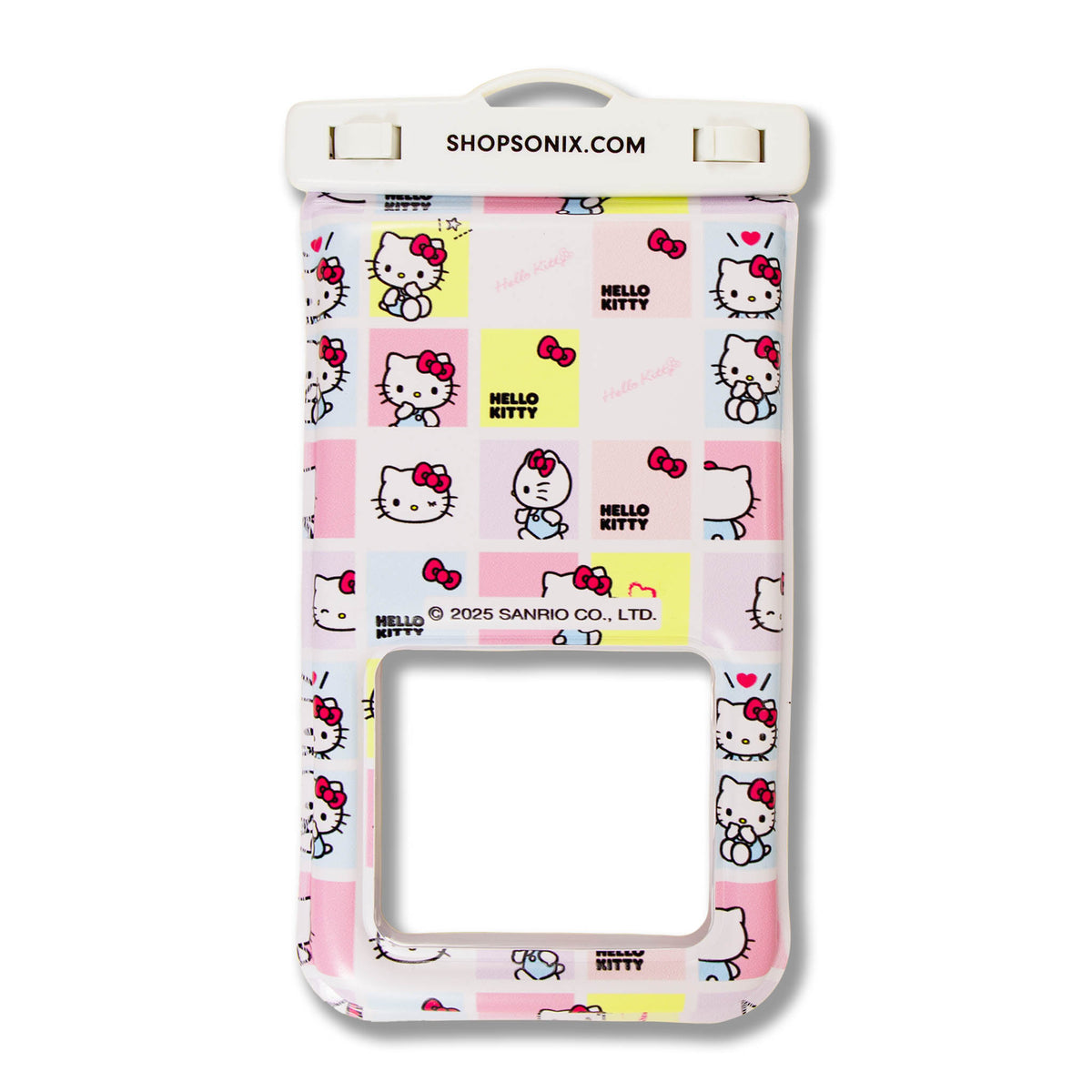 Hello Kitty x Sonix Waterproof Phone Pouch (Grid) Accessory BySonix Inc.