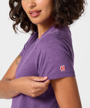 Hello Kitty x Baltimore Ravens Rush Tee (Womens) Apparel HOMAGE