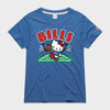 Hello Kitty x Buffalo Bills Touchdown Tee (Womens) Apparel HOMAGE Royal Blue XS