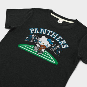 Hello Kitty x Carolina Panthers Rush Tee (Womens) Apparel HOMAGE