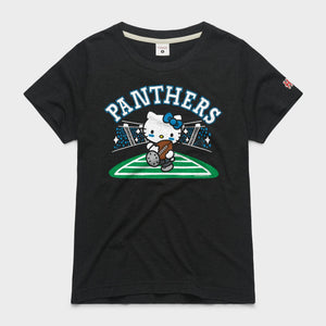 Hello Kitty x Carolina Panthers Rush Tee (Womens) Apparel HOMAGE Charcoal XS