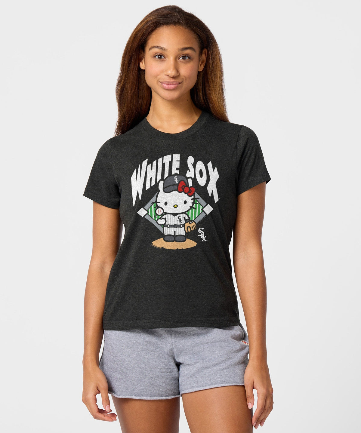 Hello Kitty x Chicago White Sox Toss Tee (Womens) Apparel HOMAGE