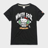 Hello Kitty x Chicago White Sox Toss Tee (Womens) Apparel HOMAGE Charcoal XS