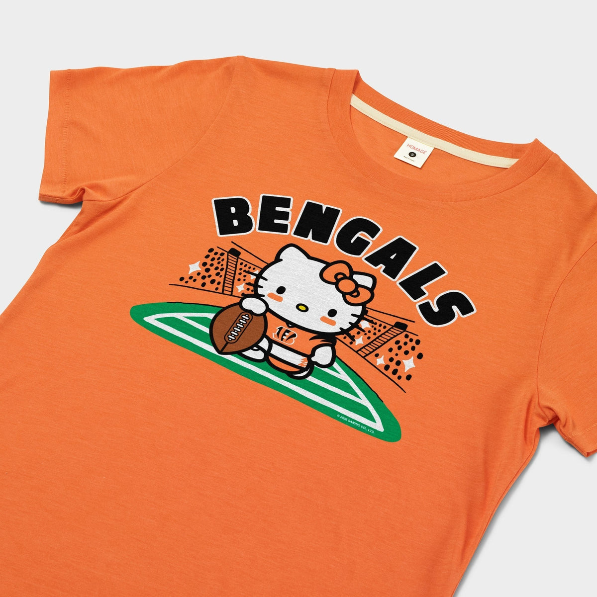 Hello Kitty x Cincinnati Bengals Holder Tee (Womens) Apparel HOMAGE