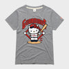 Hello Kitty x Cleveland Guardians Batter Tee (Womens) Apparel HOMAGE Grey XS