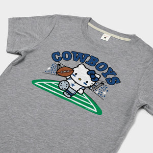 Hello Kitty x Dallas Cowboys Touchdown Tee (Womens) Apparel HOMAGE