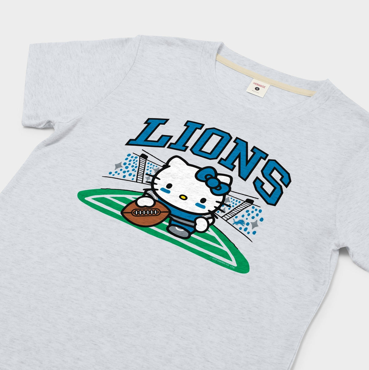 Hello Kitty x Detroit Lions Snap Tee (Womens) Apparel HOMAGE