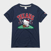 Hello Kitty x Houston Texans Holder Tee (Womens) Apparel HOMAGE Navy XS