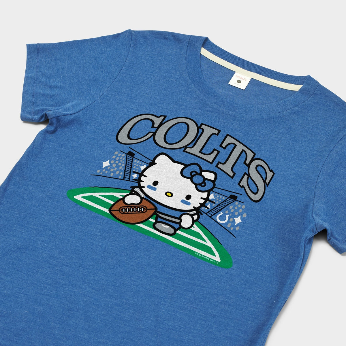Hello Kitty x Indianapolis Colts Snap Tee (Womens) Apparel HOMAGE
