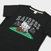 Hello Kitty x Las Vegas Raiders Holder Tee (Womens) Apparel HOMAGE