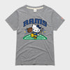 Hello Kitty x Los Angeles Rams Touchdown Tee (Womens) Apparel HOMAGE Grey XS