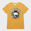 Hello Kitty x Milwaukee Brewers Pitch Tee (Womens) Apparel HOMAGE Gold XS
