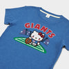 Hello Kitty x New York Giants Holder Tee (Womens) Apparel HOMAGE