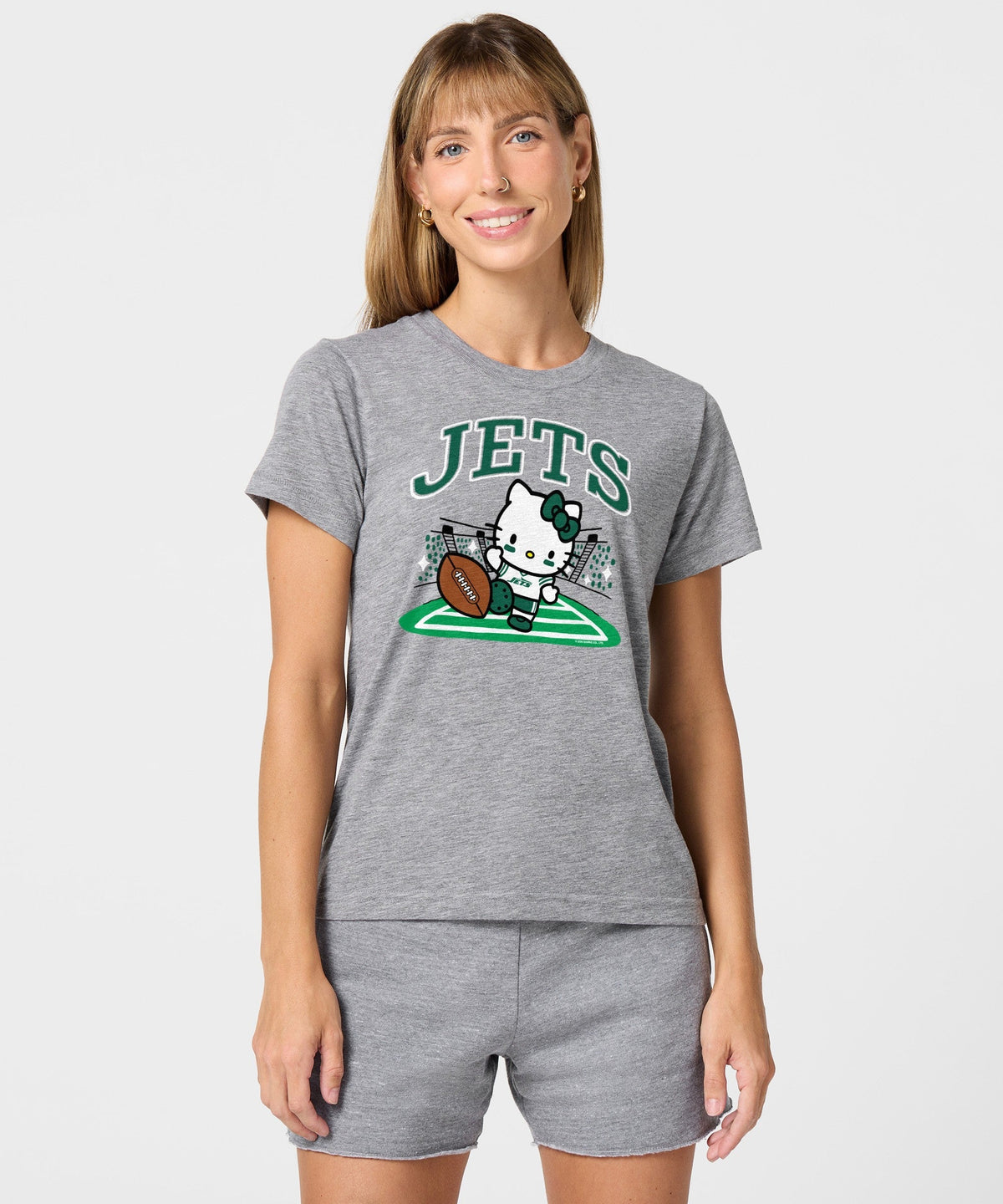 Hello Kitty x New York Jets Kickoff Tee (Womens) Apparel HOMAGE