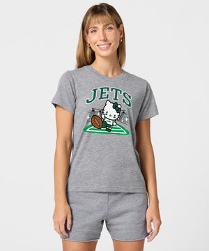 Hello Kitty x New York Jets Kickoff Tee (Womens) Apparel HOMAGE