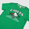 Hello Kitty x Philadelphia Eagles Retro Touchdown Tee (Womens) Apparel HOMAGE