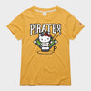 Hello Kitty x Pittsburgh Pirates Batter Tee (Womens) Apparel HOMAGE Gold XS