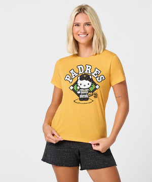 Hello Kitty x San Diego Padres Toss Tee (Womens) Apparel HOMAGE