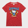 Hello Kitty x St. Louis Cardinals Batter Up Tee (Womens) Apparel HOMAGE Red XS