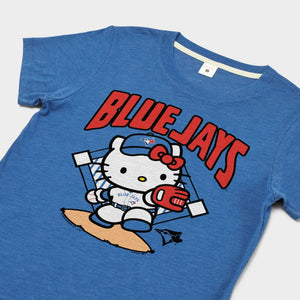Hello Kitty x Toronto Blue Jays Throw Tee (Womens) Apparel HOMAGE