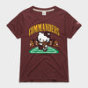 Hello Kitty x Washington Commanders Rush Tee (Womens) Apparel HOMAGE Wine XS