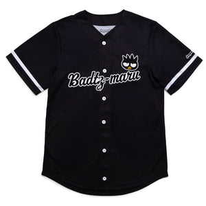 Badtz-maru x JapanLA Baseball Jersey (Black) Apparel JapanLA