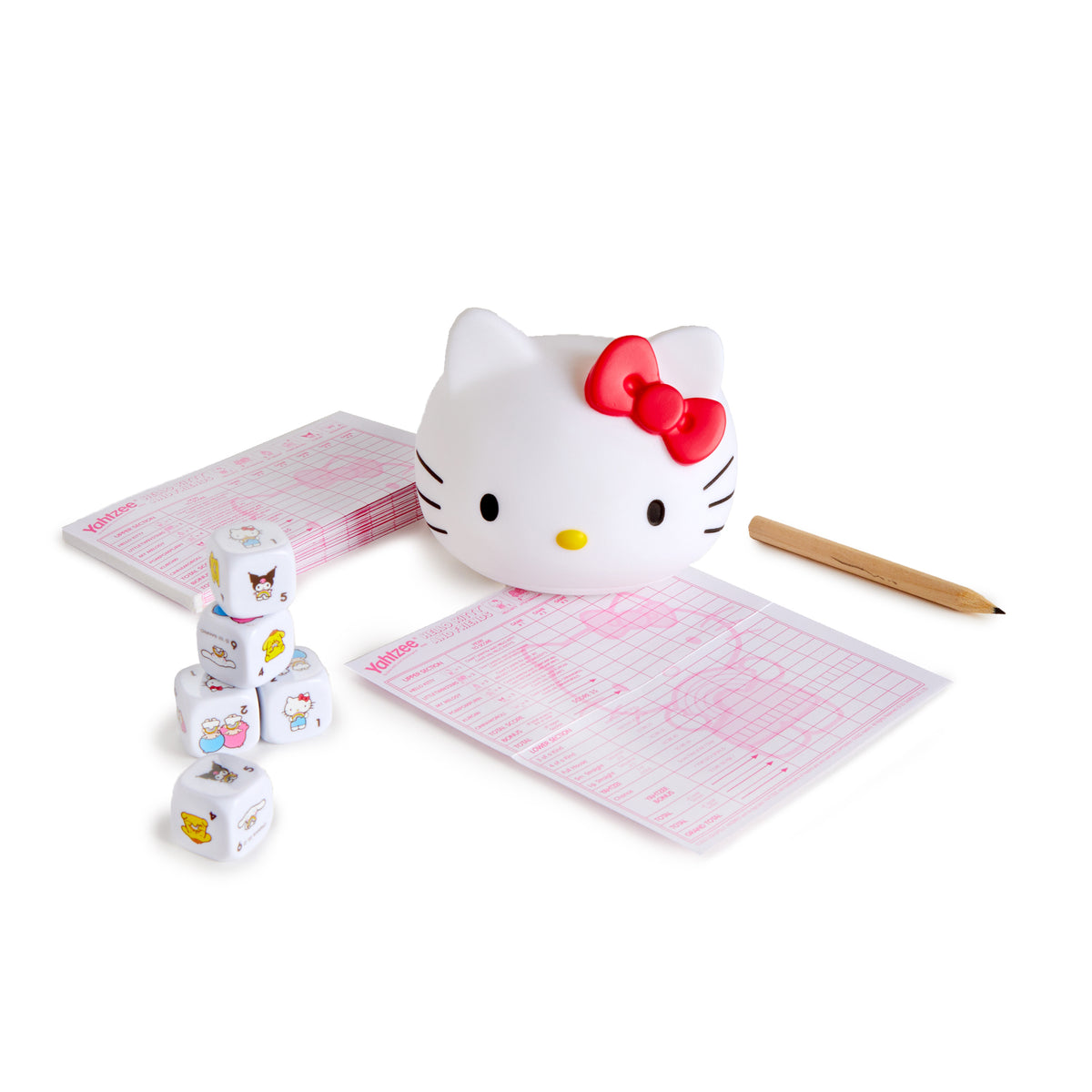 Hello Kitty and Friends Yahtzee Game Toys&amp;Games USAopoly Inc   