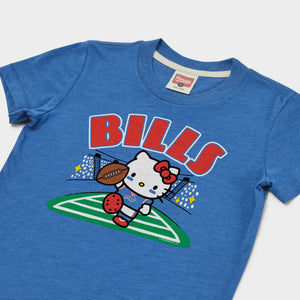 Hello Kitty x Buffalo Bills Touchdown Tee (Youth) Apparel HOMAGE