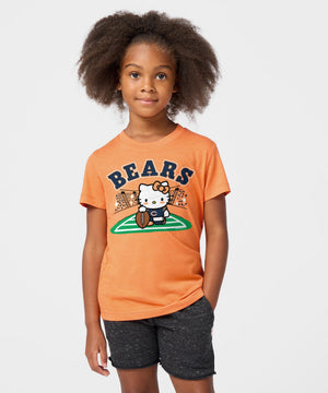 Hello Kitty x Chicago Bears Holder Tee (Youth) Apparel HOMAGE